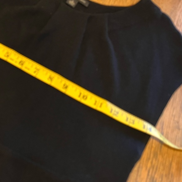 BANANA REPUBLIC little dress 55% black wool size 4 - Picture 3 of 9